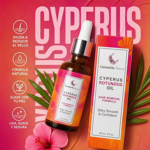🌿 Cyperus Rotundus Oil – Caramela Beauty + ENVÍO GRATIS✨